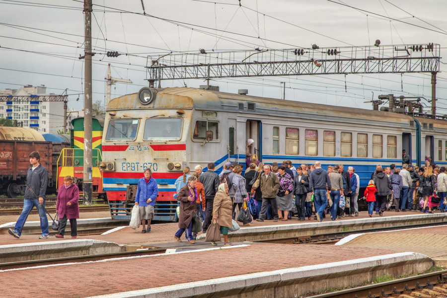 The active portion of the rail  line