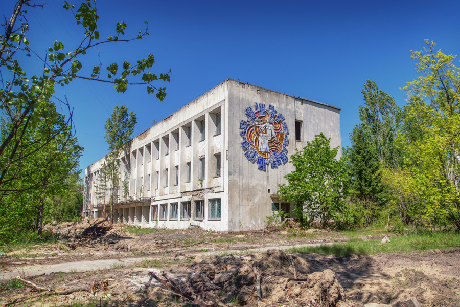 Abandoned scenes in Pripyat