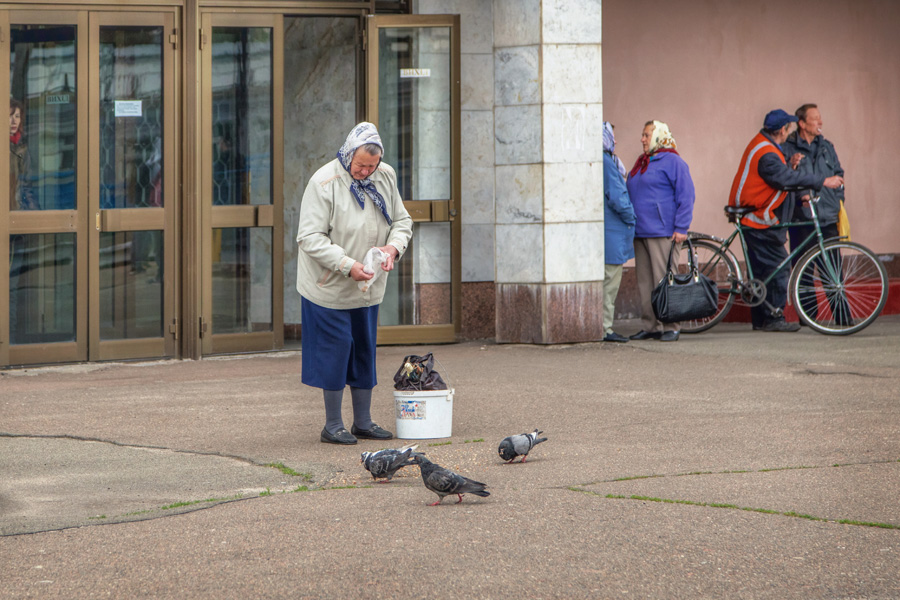 Slavutych, the replacement city for those evacuated from Pripyat after the Chornobyl disaster.