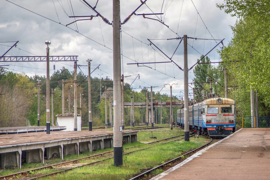 Slavutych, the replacement city for those evacuated from Pripyat after the Chornobyl disaster.